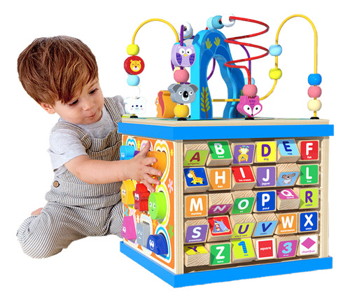 Cubo De Juguete Maze Activity Teaching Maze 8 En 1 Color Colorful Toygagade YSY085