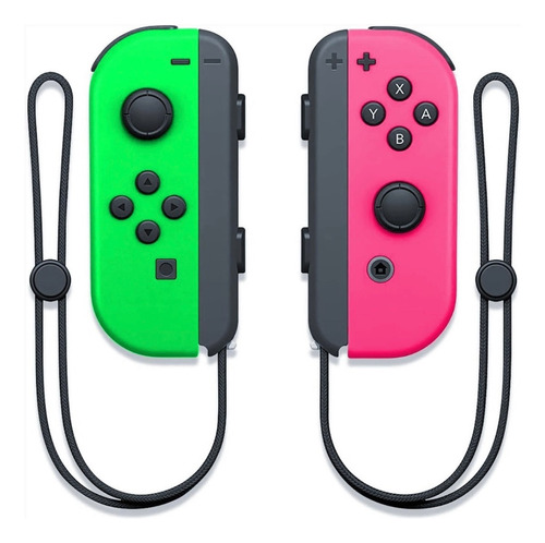 Set De Control Joy-con Joystick Inalámbrico Nintendo Switch Color Verde Lima
