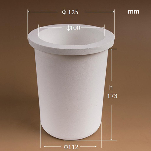 1 Fundição De Alto Cadinho Para Alumínio 6kg A White
