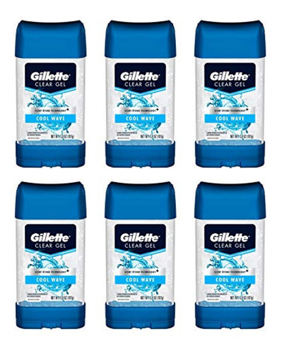 Gel Transparente Antitranspirante/desodorante Gillette