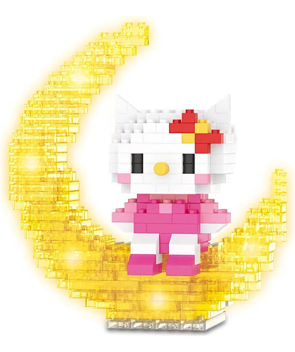 Juguete De Hello Kitty De Construccion Sobre Luna Para Niñas