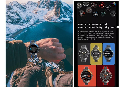 Reloj Smart Watch E15 Hombre Mujer Sumergible P/ Android Ios