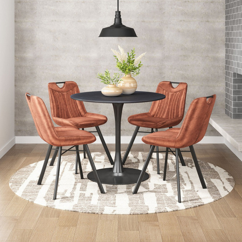 Silla De Comedor Tyler Cafe Këssa Muebles