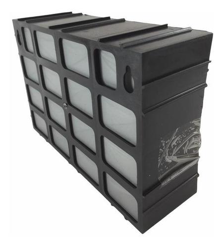 Imagem 5 de 6 de Organizador Modulavel 16 Gavetas 21x70x15cm Empilhável K7337