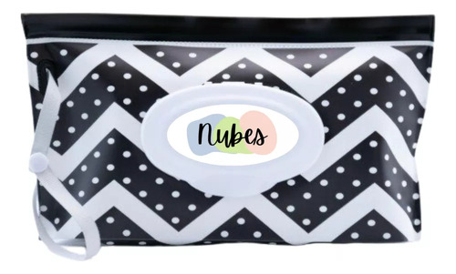 Combo X3 Paquetes De Toallitas Húmedas Huggies Hipoalergénicas Triple Protección Con Extracto De Manzanilla X80 Unidades Con Un Porta Toallitas Nubes Con Estampa Chrevron