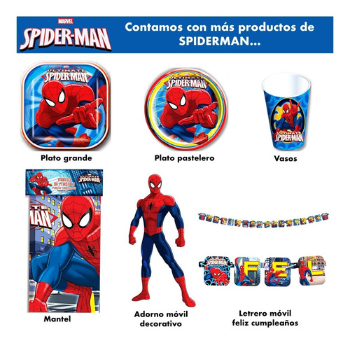 Spiderman Block De Stickers Artículo Fiesta - Spi0h1