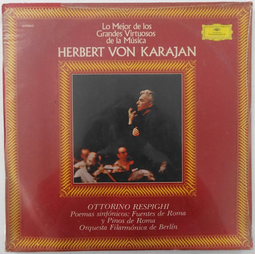 Herbert Von Karajan Lo Mejor De Los Grandes Virtuosos Lp