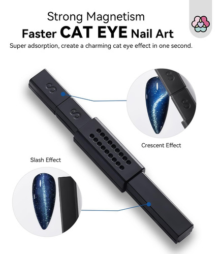 Esmalte De Uñas En Gel Cat Eye Magnetic Para Uñas: 9 Unidade