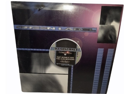 Dj Abstract Invisible Lines Alien Beatdown Vinyl Lp 1997 (Usado)
