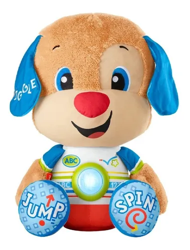 Peluche Fisher Price Perrito Grande Aprende Conmigo
