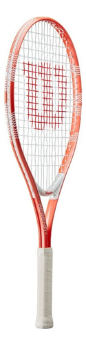 Raquetas De Tenis Wilson Serena 25 Edad 9-10 Años Niñ@s Color Naranja Con Blanco