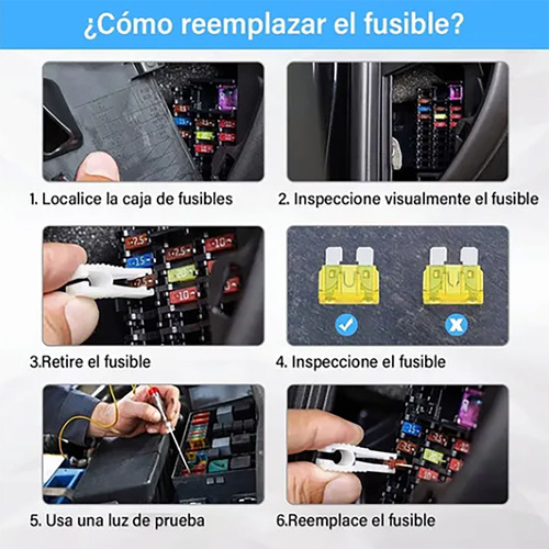 Surtido De Fusibles De Hoja De Coche De 300 Piezas Para Vehí