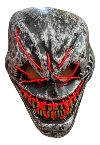 Mascaras Luz Led Monstruo De Terror Halloween 