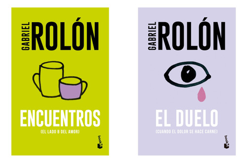 Encuentros + El Duelo - Gabriel Rolon - Booket - 2 Libros
