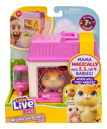 Hámster Mama Surprise Minis Little Live Pets 2 A 4 Bebés