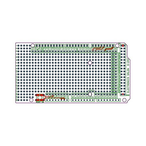 Pcb Electrónica-salon 10x Prototipo Para Arduino Mega 2560 R