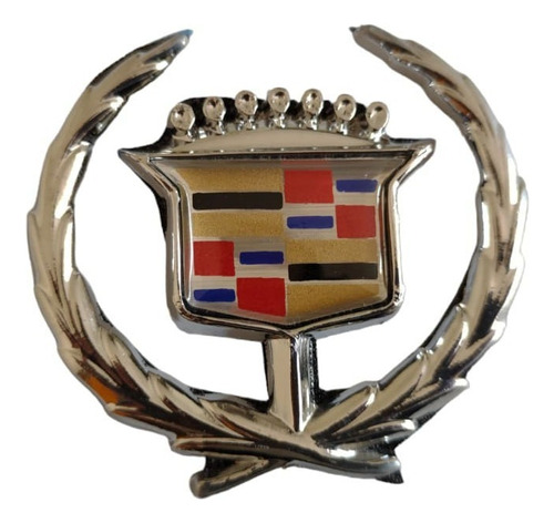 Emblema Logo Cadillac Adherible Cromado