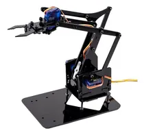 Comprar Brazo Robótico Acrílico Educativo Arduino + 4 Servos Mg90s