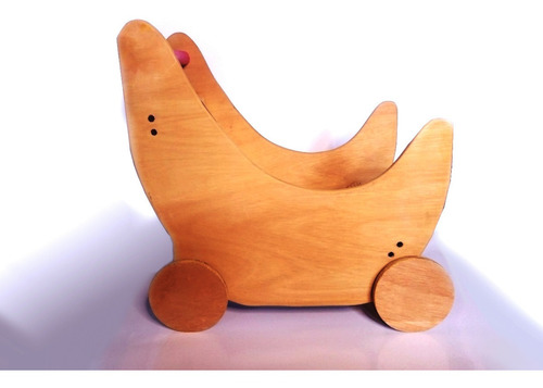 Juguete Coche Luna En Madera