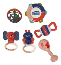 Comprar Set De Sonajeros E Instrumentos Musicales X6 El Duende Azul Color Multicolor