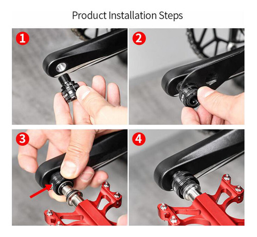 2 Espaciadores De Pedal Extensores De Bicicleta De 9/16