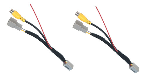 Cámara De Coche Convert Cable 2x Cámara De Visión Trasera Pa