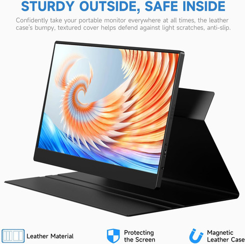 Ayy Monitor Portátil De 15 Pulgadas - 1080p Full Hd, Pantall