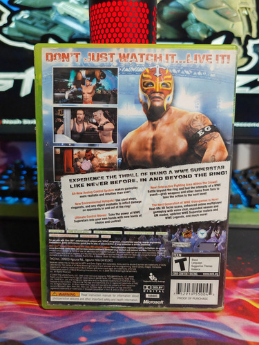 Smackdown Vs Raw 2007 Xbox 360 (Reacondicionado)