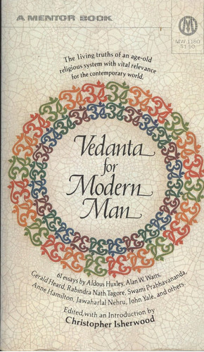 Vedanta For Modern Man - Isherwood (contemporáneos) 