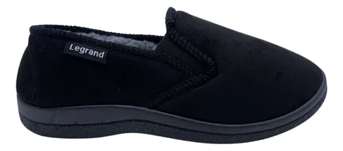 Termita Zapatilla Calzado De Abrigo Para Mujer Con Elástico Negro 39
