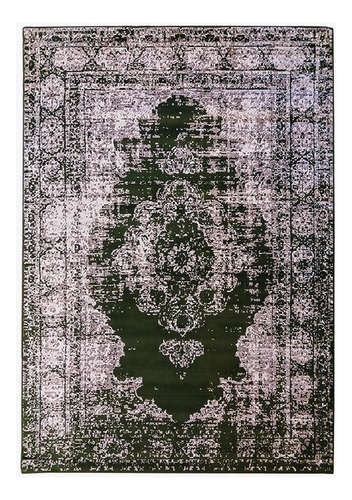 Tapete Classico Vintage Reload 200x250 Cm Verde Tipo Persa