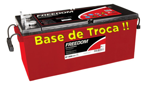 Bateria Freedom 185ah Df 3000 Estacionaria