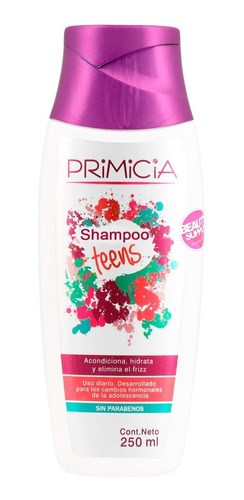 Shampoo Primicia Teens 250ml Sin Parabenos