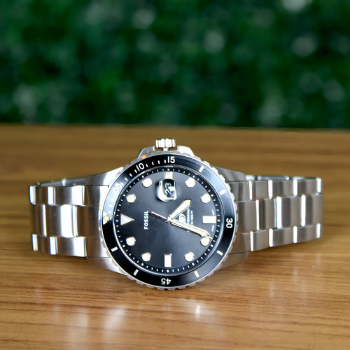 Relógio Masculino Fossil Analógico Prata Social Fs59521/pn
