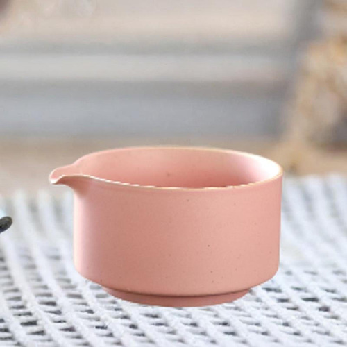 Cuenco De Cerámica Matcha Tradicional, Cuenco De Té Rosa
