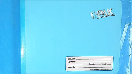 Cuaderno Upak Italiano 100 Hjs Cosido