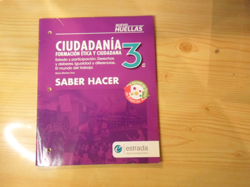 Ciudadania 3 Saber Hacer - Maria Martina Sosa