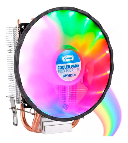 Cooler Processador Rgb Intel 1150 1151 1155 1200 Amd Am4 Am5