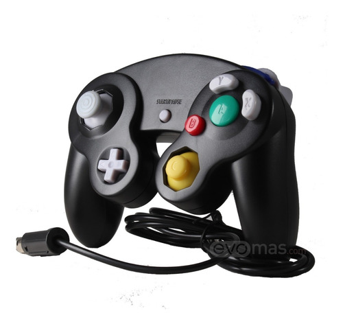 Control Para Gamecube Wii Nuevo De Paquete Ttx Tech Negro