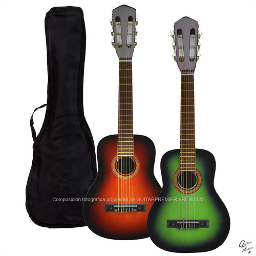 Imagen 8 de 10 de Guitarra Criolla Niño Mini + Funda + Pua + Garantia + Envios