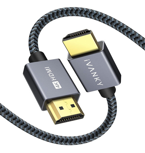 Cable Hdmi 2.0 De 10 Pies Ivanky 4k 18gbps 32awg Ethernet