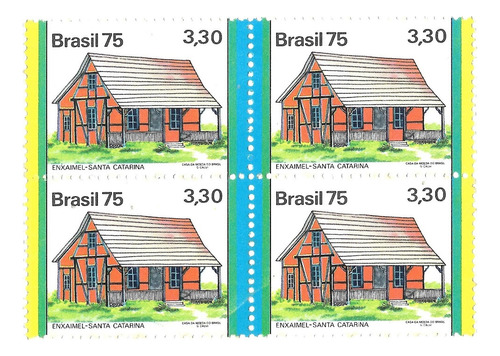 Quadra Selo 885-886 Habitações No Brasil Casa Enxaimel