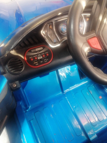 Carro Eléctrico Porsche Azul Con Control 12 V (Usado)
