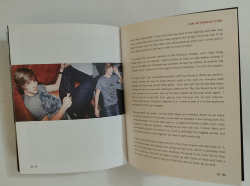 Libro 1d One Direction Dare To Dream