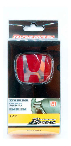 Emblema De Volante Honda Crv 06-11 Type C 52×42 Rojo