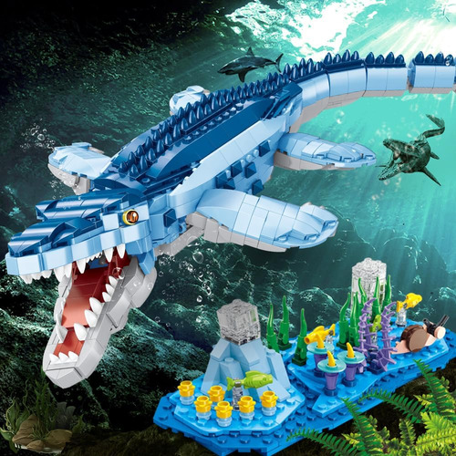 Mesiondy Juego De Bloques De Construcción De Dinosaurios, Ju