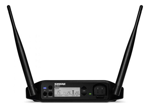 Sistema de microfone de voz sem fio Shure GLxd24+/SM58 preto