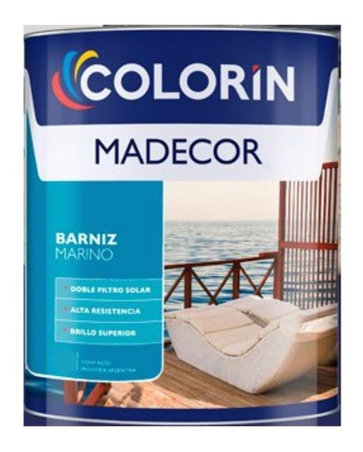 Barniz Marino Colorin Doble Filtro Solar Poliuretano X ½ Lt