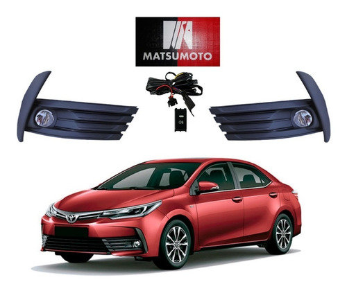 Kit Neblineros Toyota Corolla 1.8 2018 2019 2020  Matsumoto 