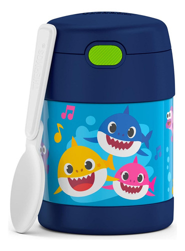 Thermo Comida Niños Funtainer 290 Ml Thermo Kid Baby Shark